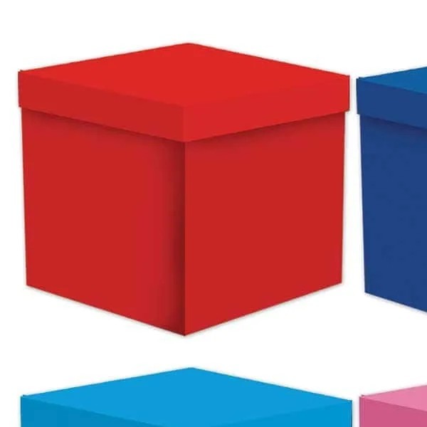 CAJA CUBO CORRUGADA MELODIA 22 45X38 PADCOLOR JGO E.8